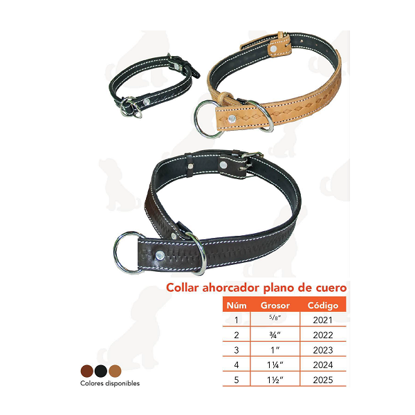 Collar Ahorcador Cuero #4