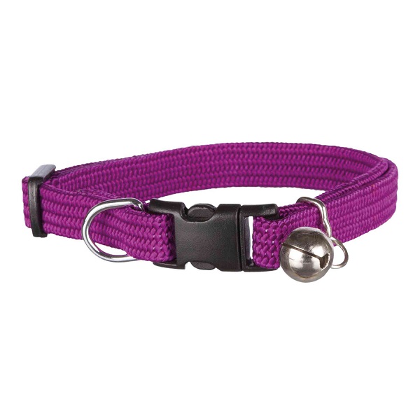 Collar de perro liso con cascabel YD 13878-26