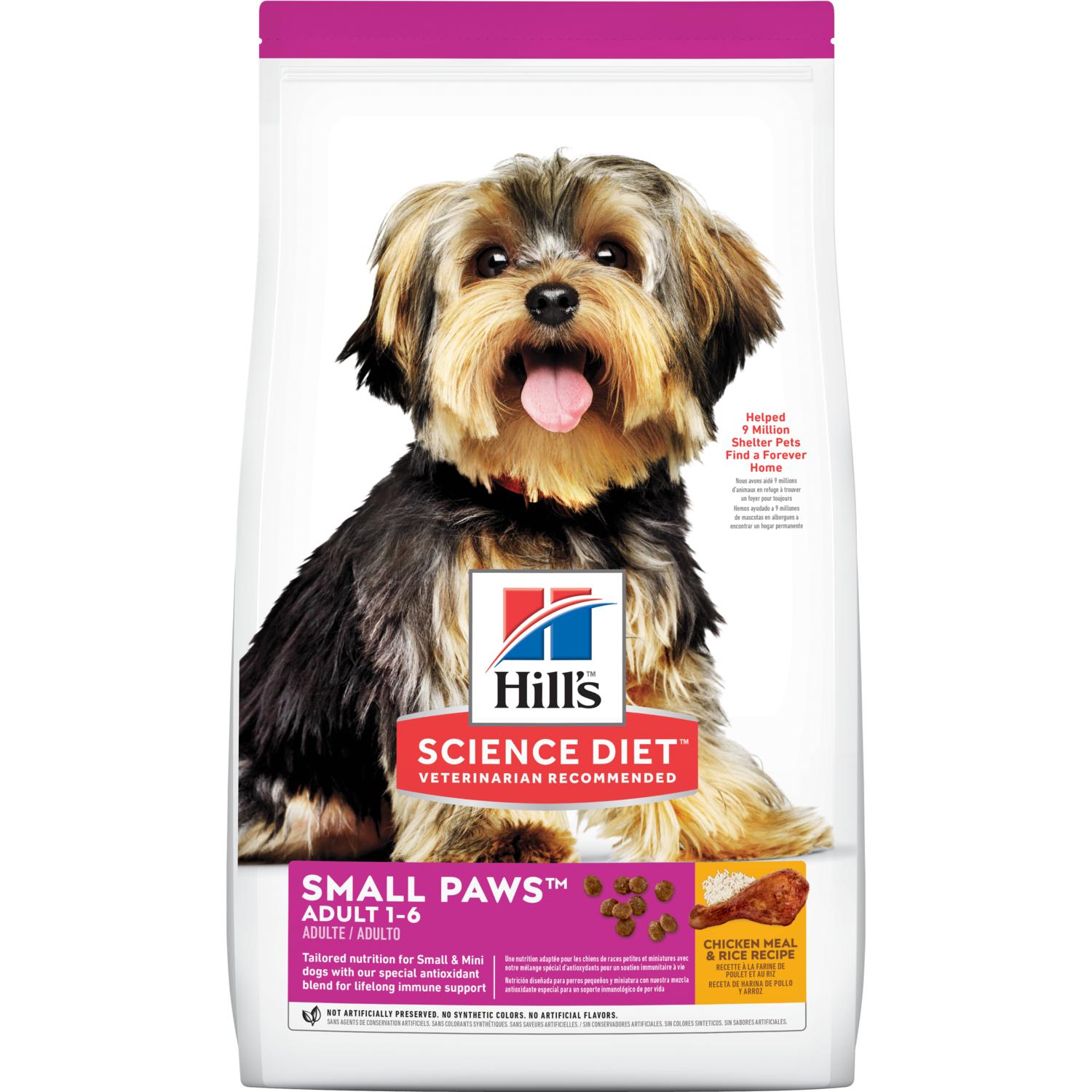 Hills Science Diet Adult 1-6 Small Paws